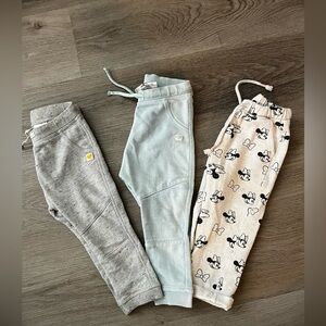 Three pairs of harem joggers H&M 12-18M